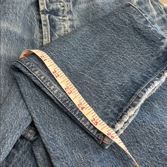 GAP Cheeky Straight High Rise Size 29/8R medium blue jeans - Picture 7 of 14